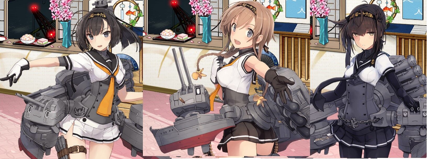 艦これ 春も断捨離 臼猫のお腹ねこパンチ