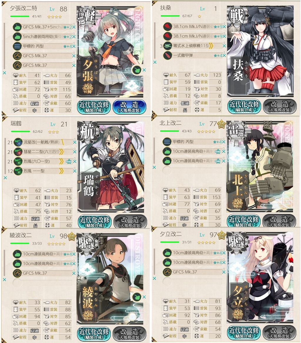 艦これ】夕張改二任務群 「夕張改二」試してみてもいいかしら？ : 臼猫