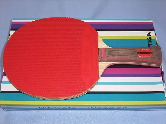 クリッパーウッドWRB（FL）ラバー付中古特上品 : 中古卓球用品の 