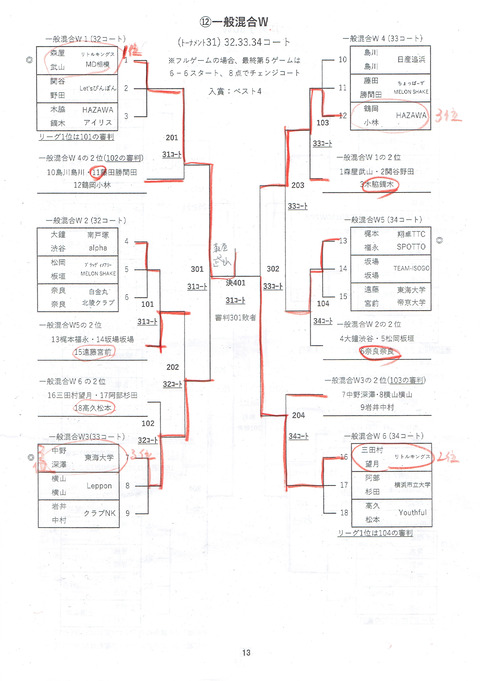 13.一般混合W