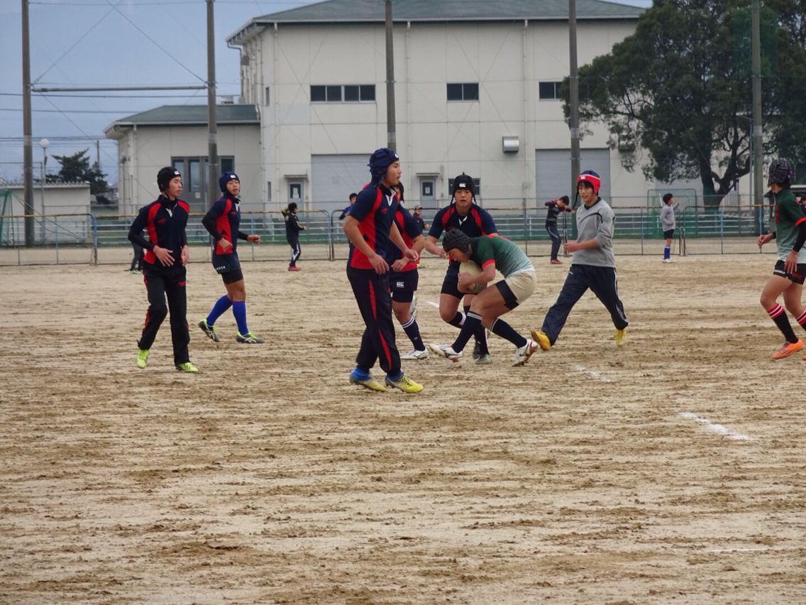 11月29日 日 輝翔館高校と練習試合 浮高ラガー 11月29日 日 輝翔館高校と練習試合 浮高ラガー