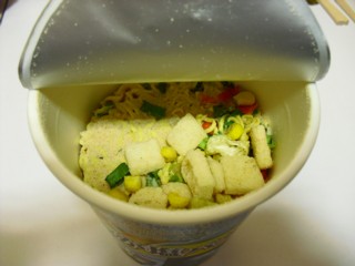 北海道味物語 じゃが塩バター味ラーメン 中身