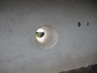 丸い狭間