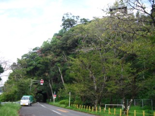 木曽川側から見た犬山城