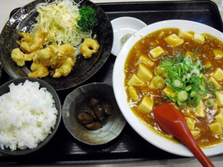 マーボー豆腐定食