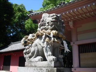狛犬さん吽