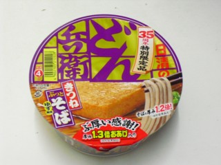 どん兵衛 きつねぶっとそば ゆず風味 日清食品