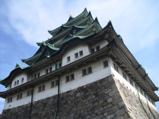 御深井丸から眺める名古屋城