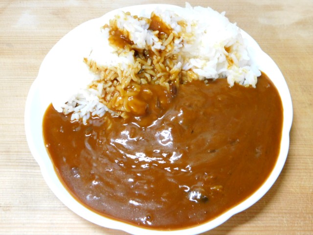 野菜の旨みの利いたマイルドなビーフカレー