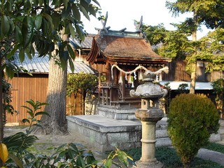 八幡神社（伊福寺跡）