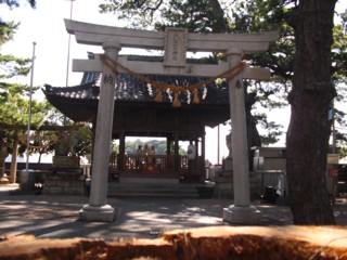 八百富神社遥拝所