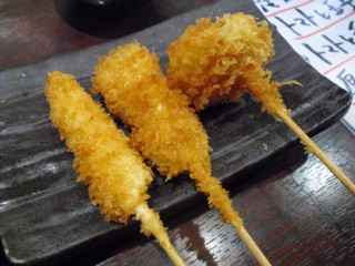 4串カツお任せ3本