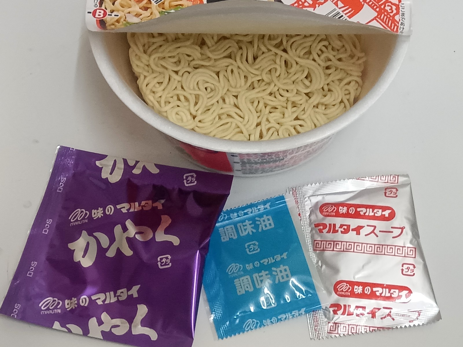 汁なし焼ちゃんぽん中身