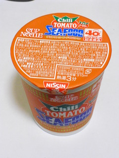 カップヌードルチリトマトシーフードさらにトマト 日清食品