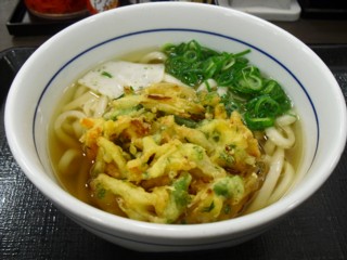 かきあげうどん