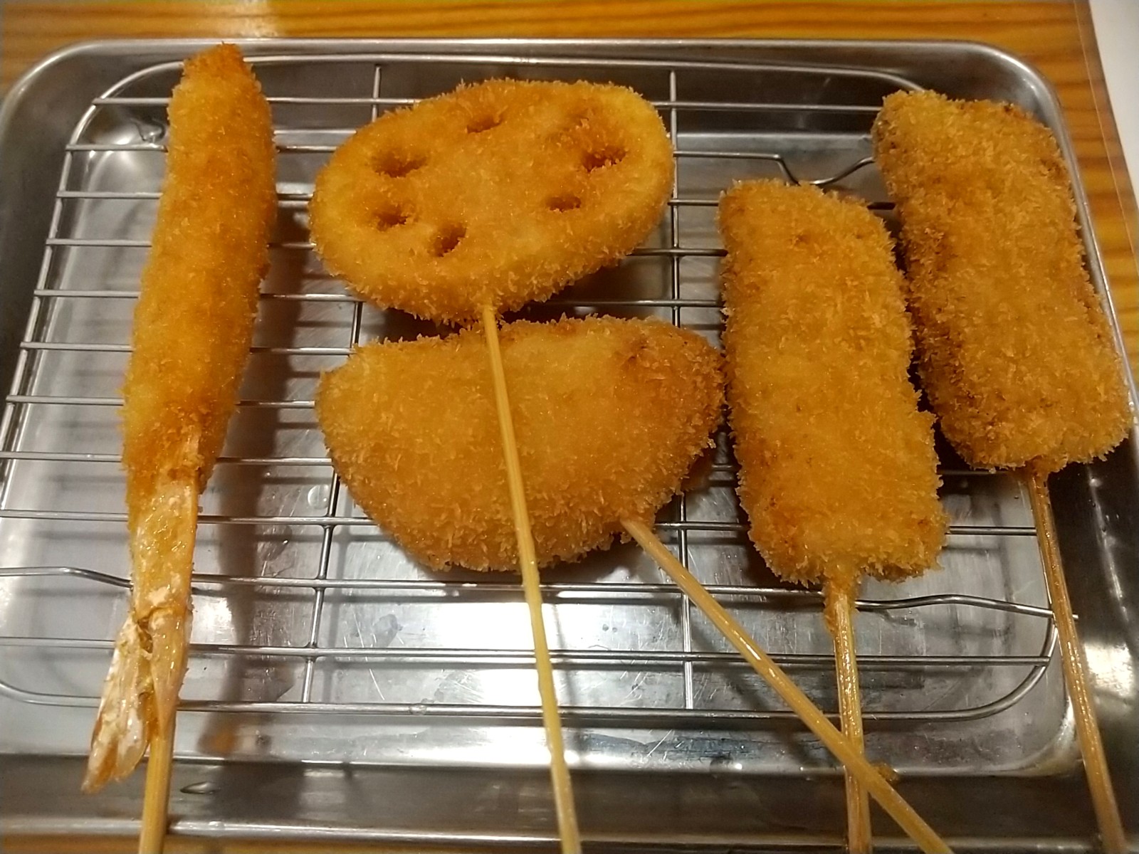 串カツ定番5本盛り