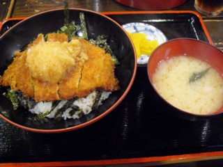 おろしかつ丼