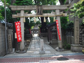 4阿倍王子神社熊野街道側
