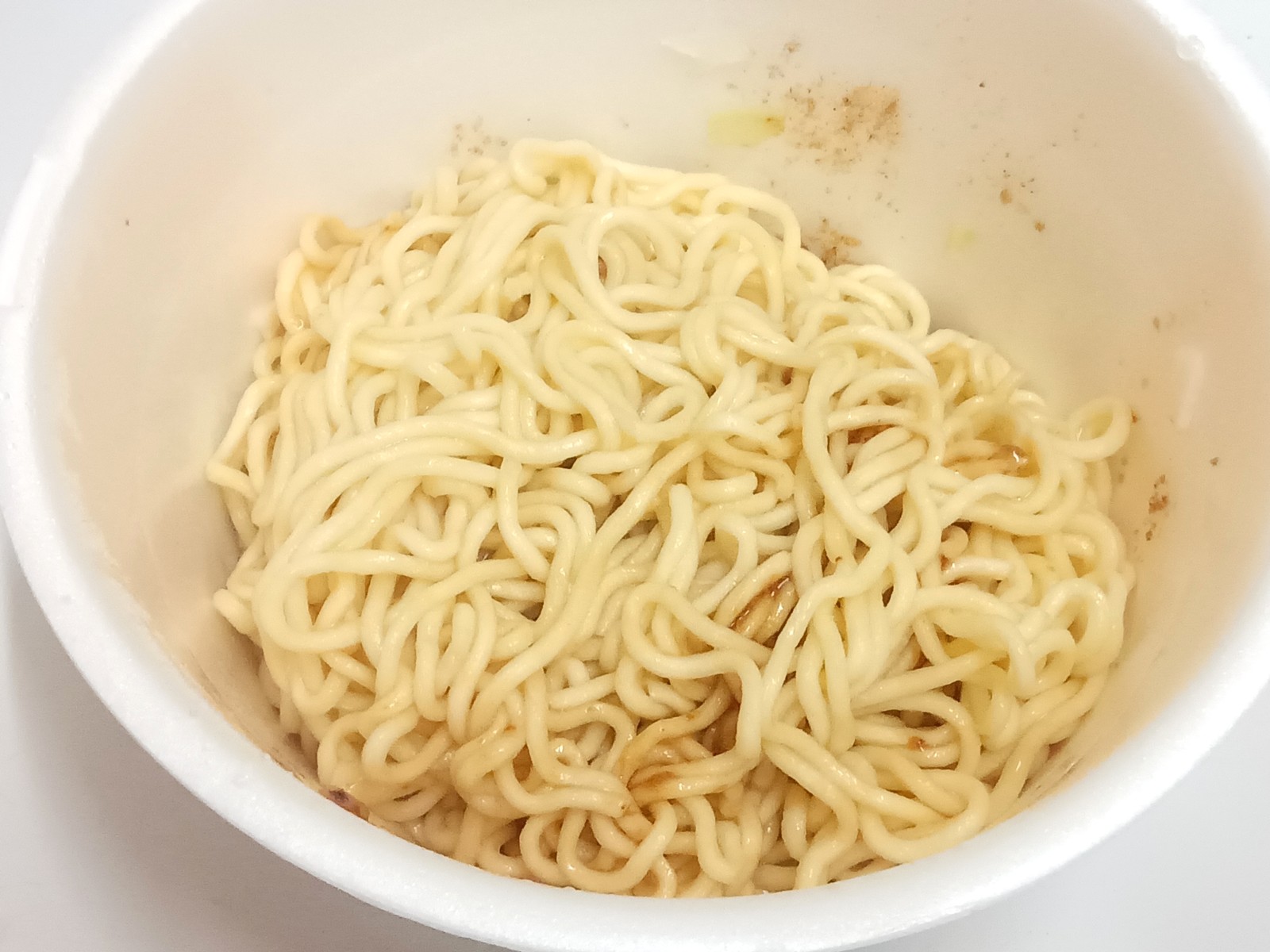 汁なし焼ちゃんぽん出来上がり