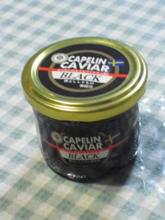 CAPELIN CAVIAR BLACK