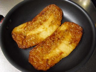 フライパンで焼き