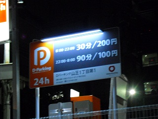 コイン駐車場は