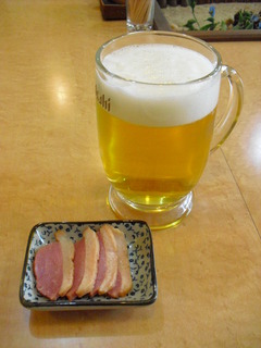 ビールとおつまみ