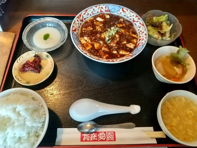 四川の神のマーボ豆腐ランチセット