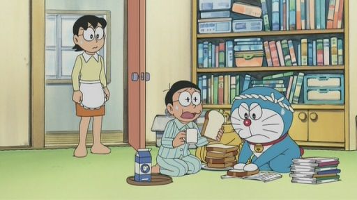 Doraemon 第3話 テストにアンキパン 落とし物つりぼり 牧村九天の外ドラ日記