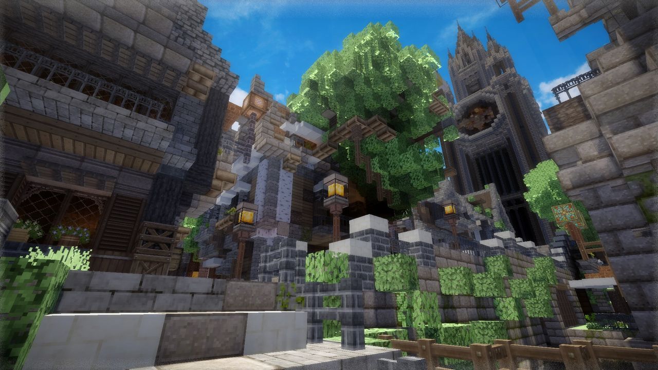 時計塔の周りの風景と今後の課題 Life Starts Now Minecraft日記