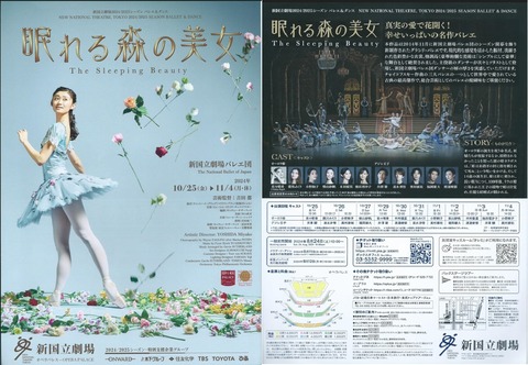 バレエ] チャイコフスキー／「眠れる森の美女」（2024/10 新国立劇場