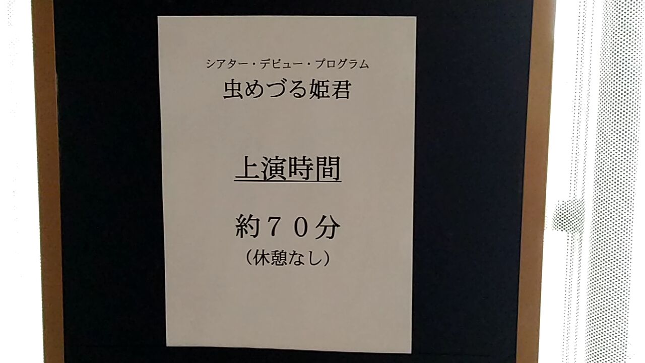 コンサート 虫めづる姫君 22 02 シアター デビュー プログラム 東京文化会館 ブログ Di Luna