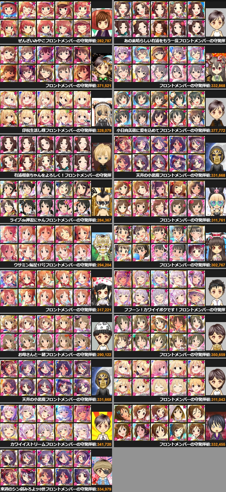 モバマス 18年7月アイドルliveロワイヤル 遭遇艦隊記録 簡易プレイログ Kazuha Log