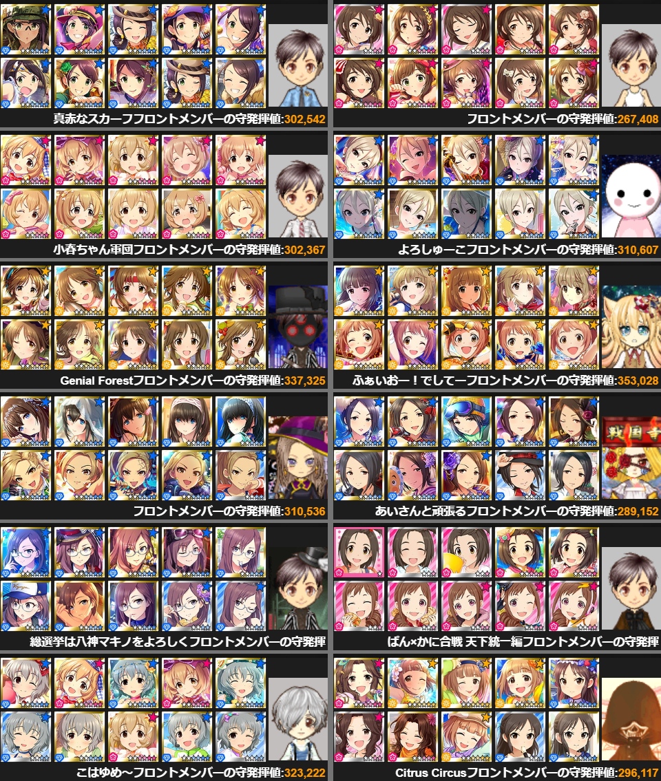 モバマス 18年3月アイドルliveロワイヤル 遭遇艦隊記録 Kazuha Log