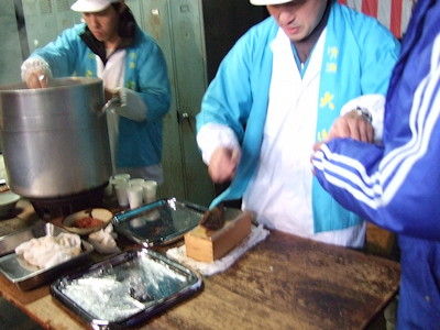 加藤嘉八郎酒造湯豆腐