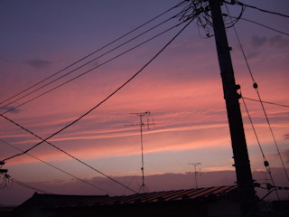 夕焼け