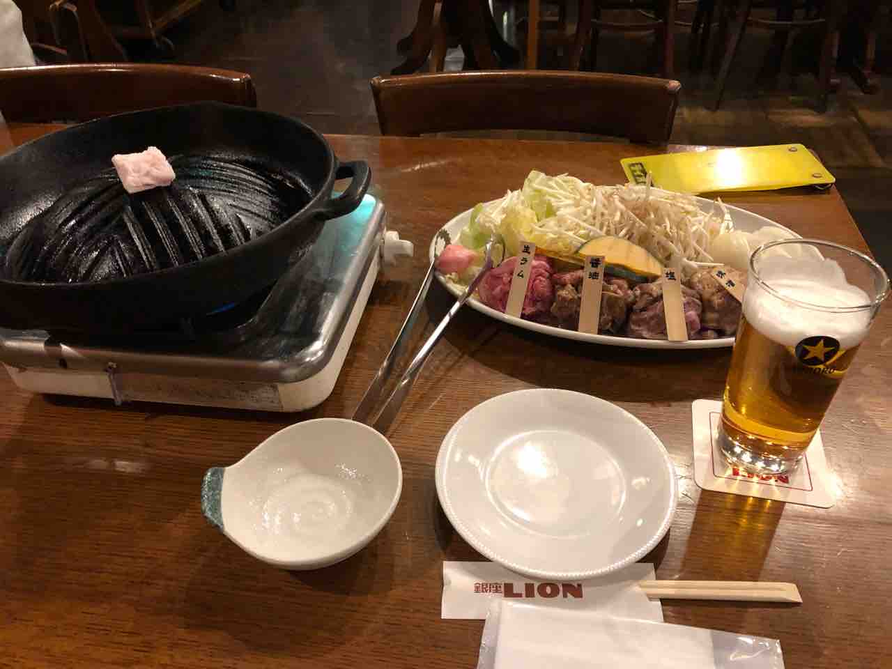 札幌でジンギスカン ビアケラー札幌開拓使 サッポロファクトリー店 ろっちの雑記帳 札幌でジンギスカン ビアケラー札幌開拓使 サッポロファクトリー店 ろっちの雑記帳