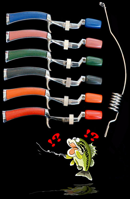 EMMROD コイルロッド　バス釣り スチールロッド　アメリカンタックル Amazon | Emmrod 5コイル 伸縮ステンレスロッド EVA ガン