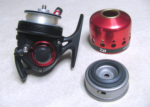 ダイワ スピンキャスト80 赤い彗星仕様 試製 Bassrod Third