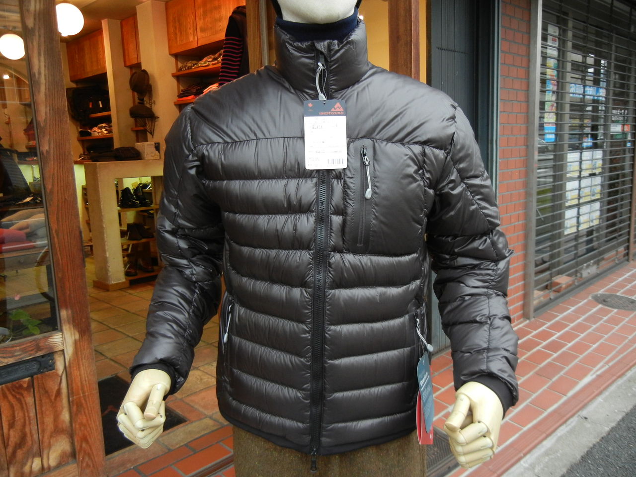 WESTCOMB Chilko Sweater ダウンジャケット S ブラック westcomb 