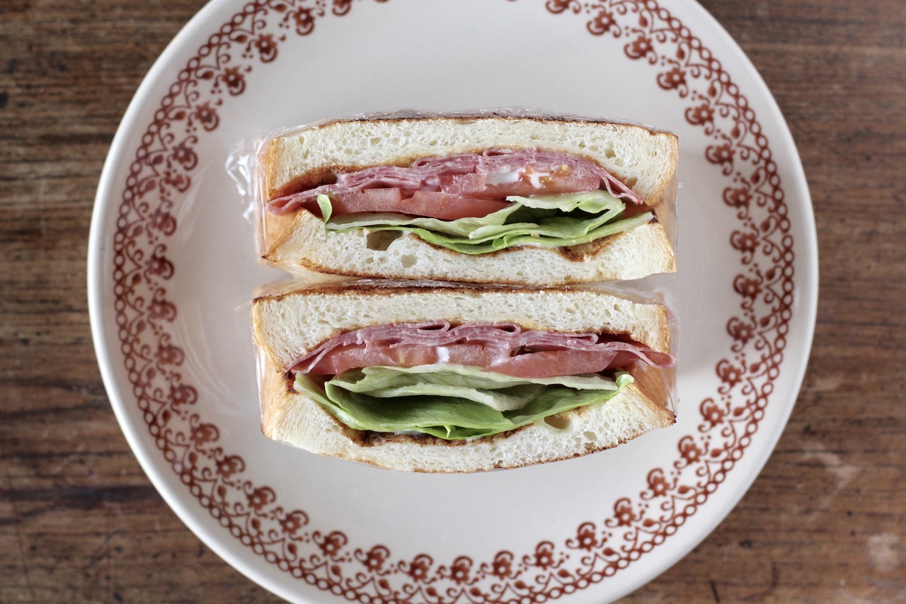 サラミサンド パン教室 La Neige