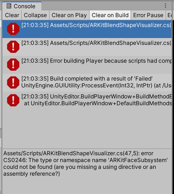 Unity_Error_103