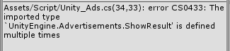 Unity ADS error_01