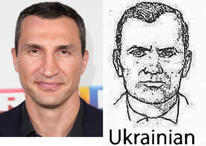 かつてソ連の警察が使っていた 民族ごとの似顔絵を描いたスケッチ 海外の反応 らばq