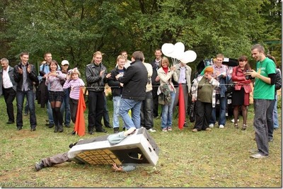 携帯電話投げコンテスト11