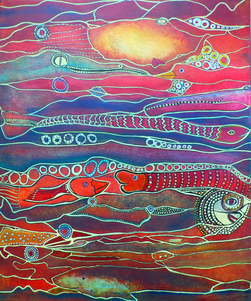 パーキンソン病の母が描いた絵08