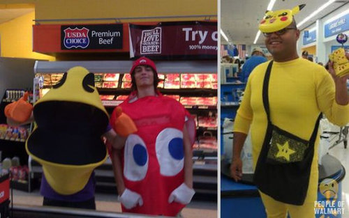 パックマンにピカチュウ