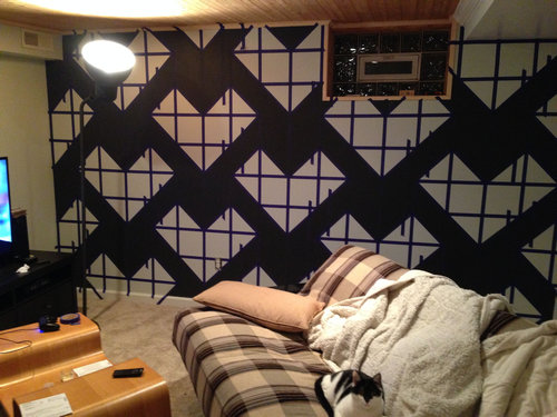 テープで部屋をスタイリッシュ05