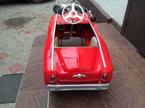 ソ連時代の子ども用のペダル車をレストア05