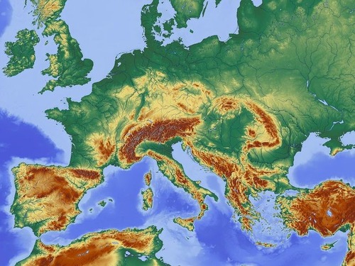 すべての道はローマに通ず」を実感できる地図